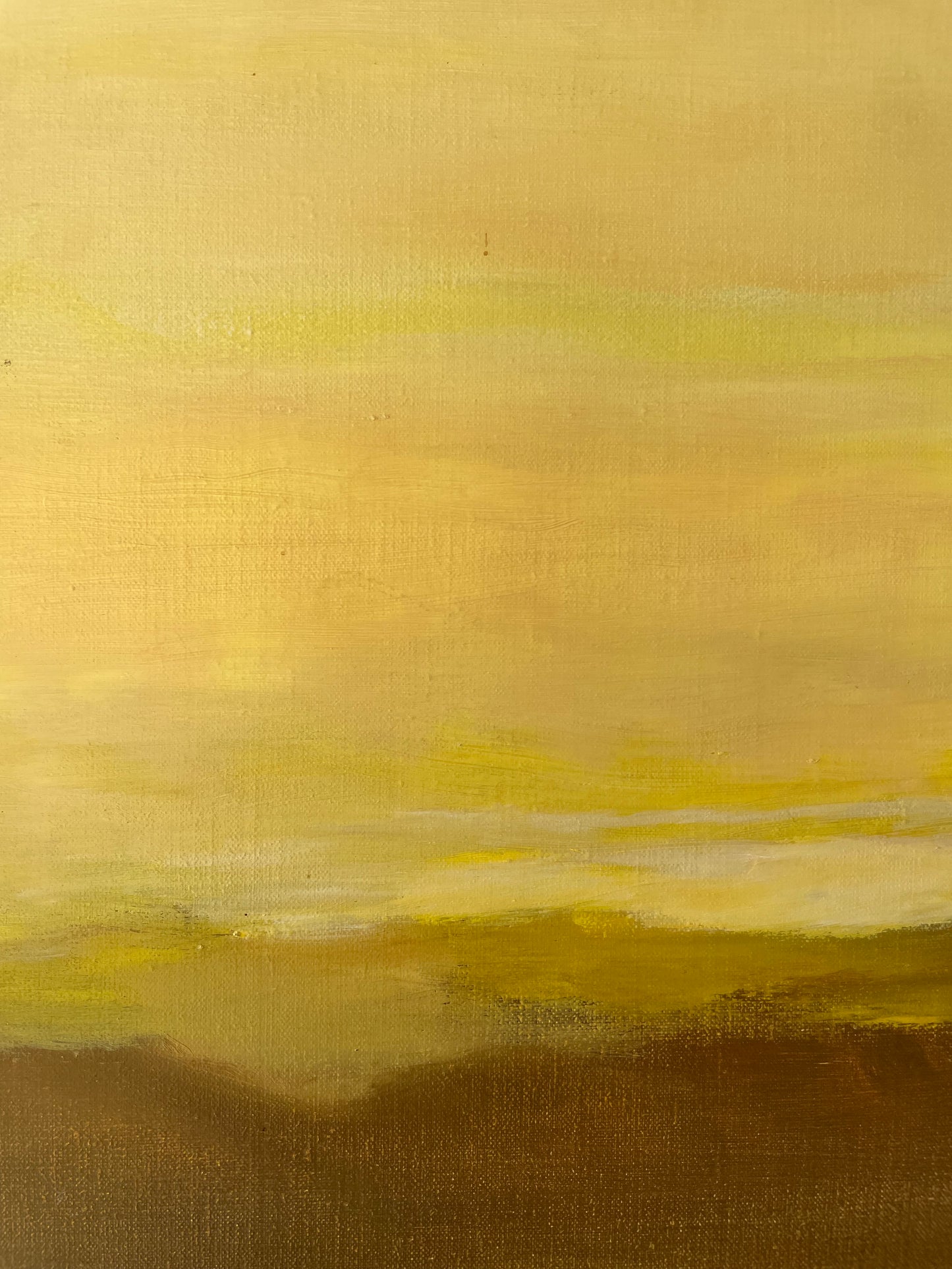 Hazy Sky, vintage Swedish oil painting by Alvar Jonson, photo 2 of 5
