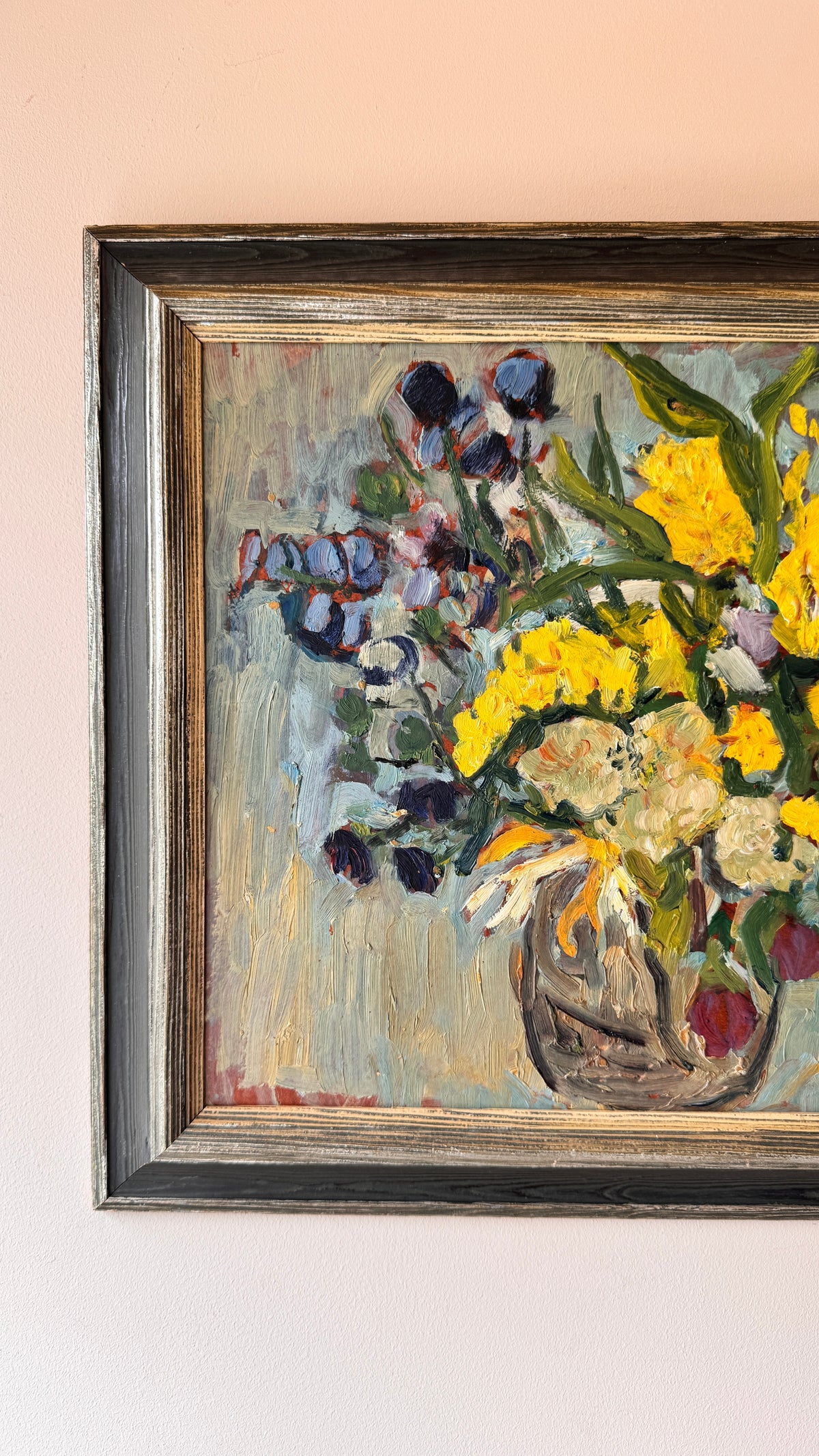 Sunlit Still Life, vintage Swedish oil painting, photo 4 of 5
