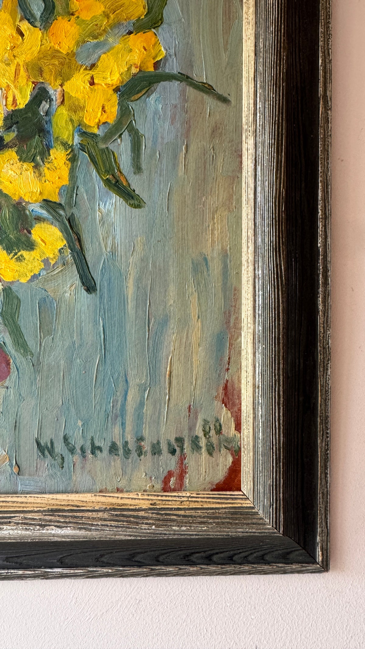 Sunlit Still Life, vintage Swedish oil painting, photo 2 of 5