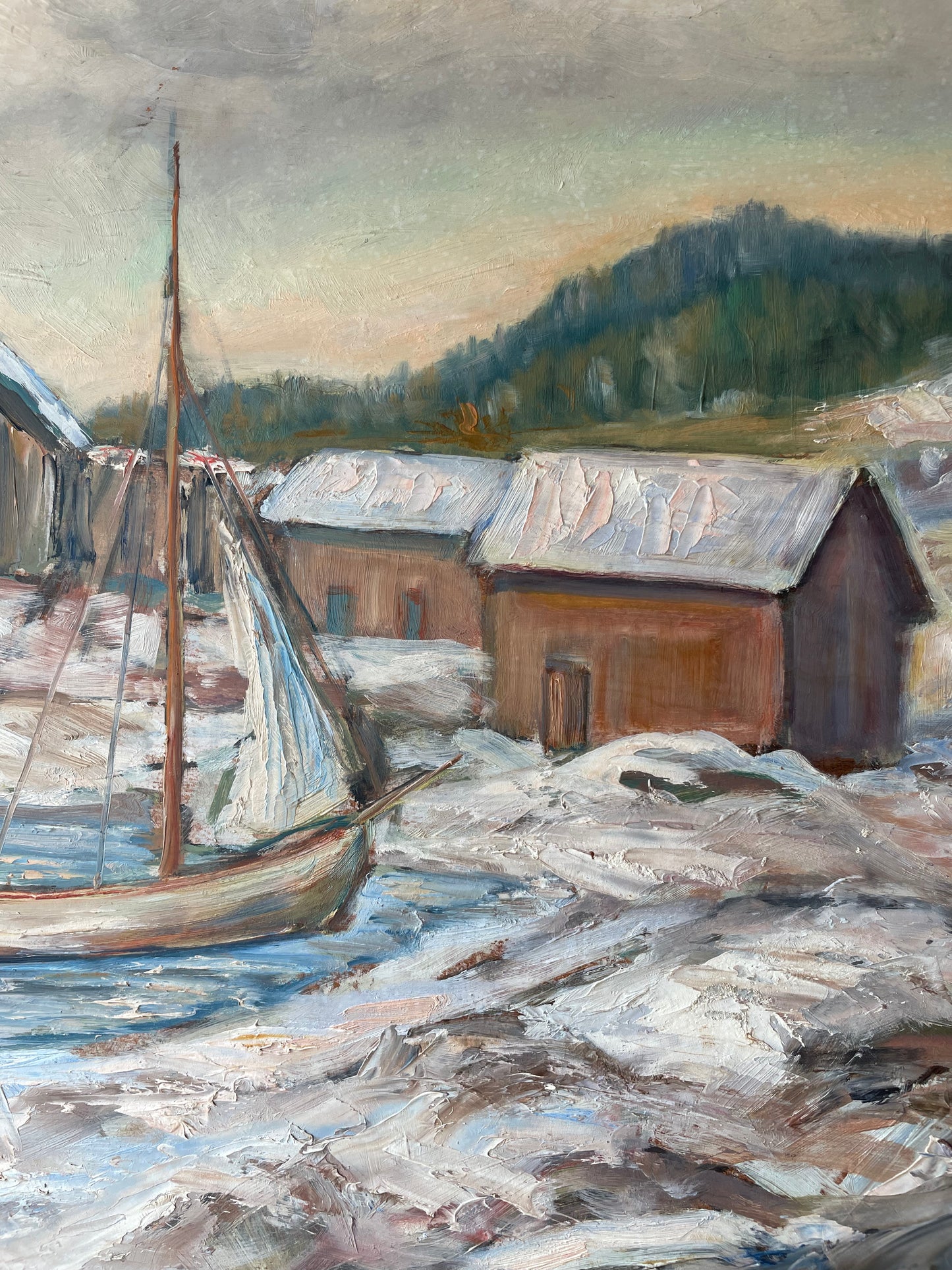 SNOWY HARBOUR VILLAGE