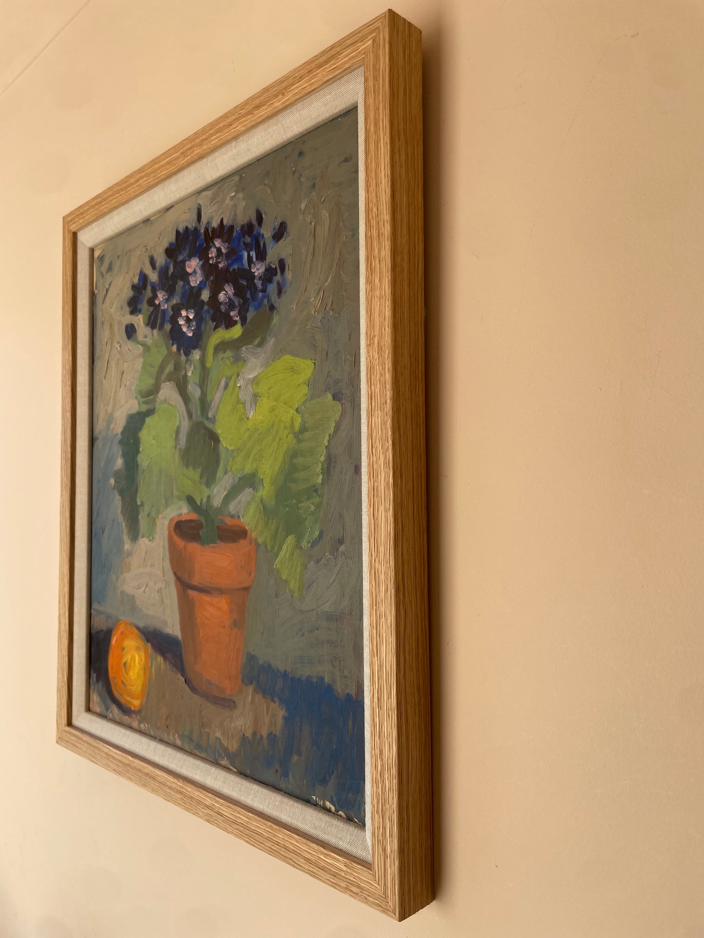 Citrus & Clay, vintage oil painting, photo 2 of 7