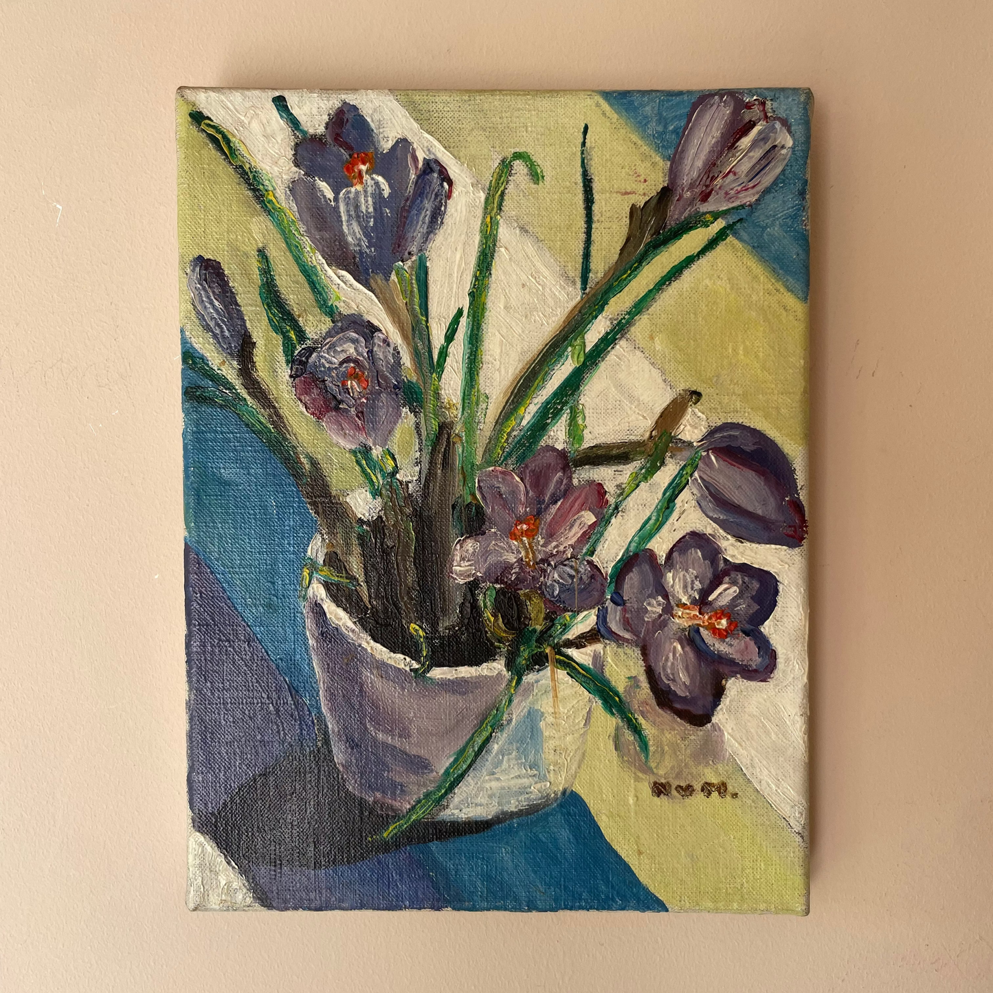 PURPLE CROCUSES