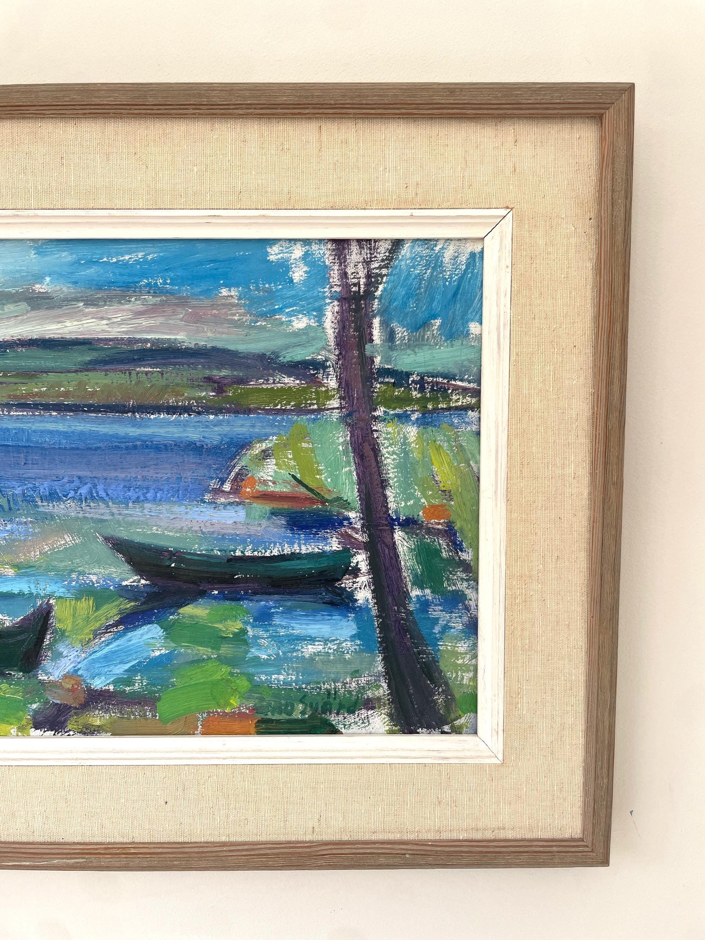 BOATS BY THE LAKE