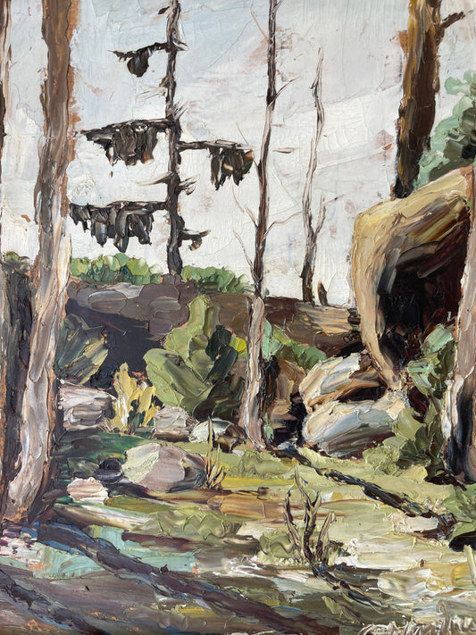 Why Swedish mid-century paintings look the way they do
