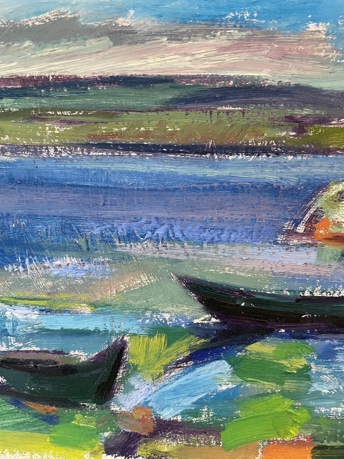 BOATS BY THE LAKE
