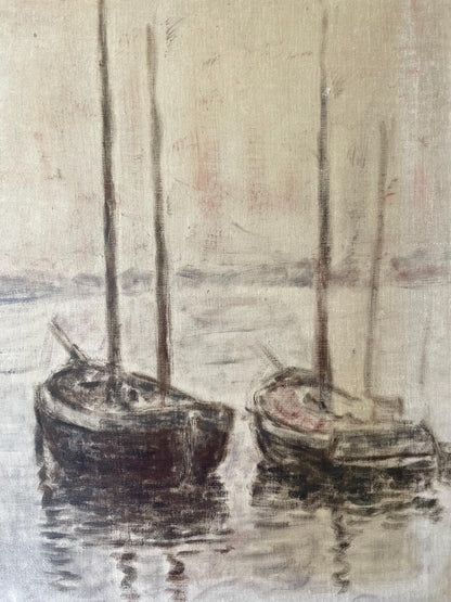MOORING IN THE MIST