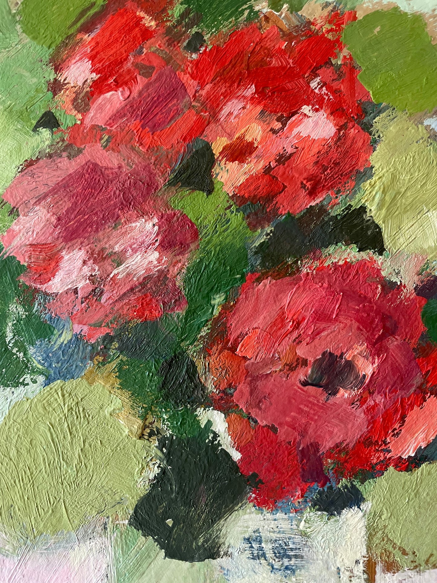 RED BLOOMS