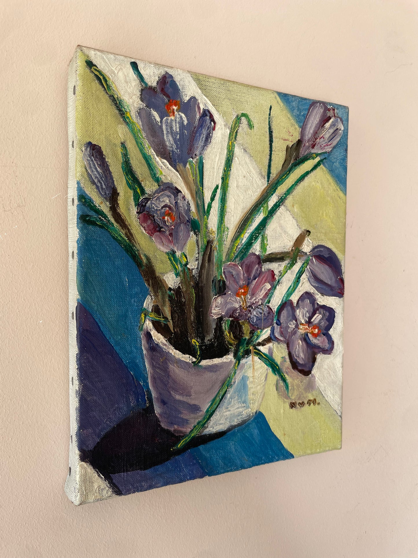PURPLE CROCUSES