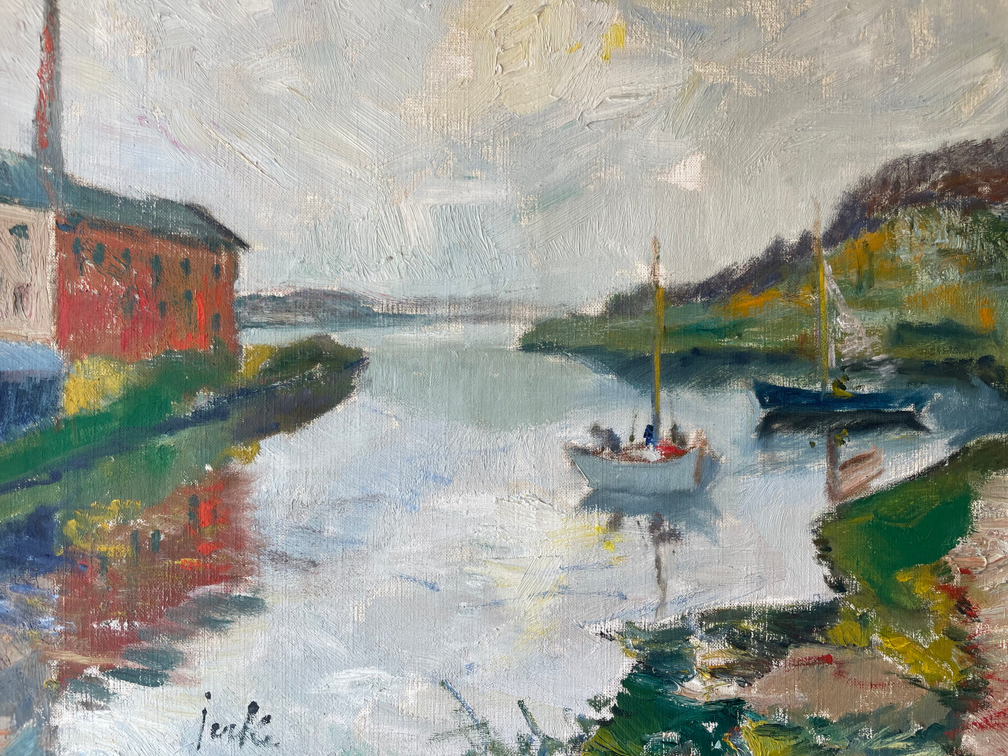 BAY WITH BOATS