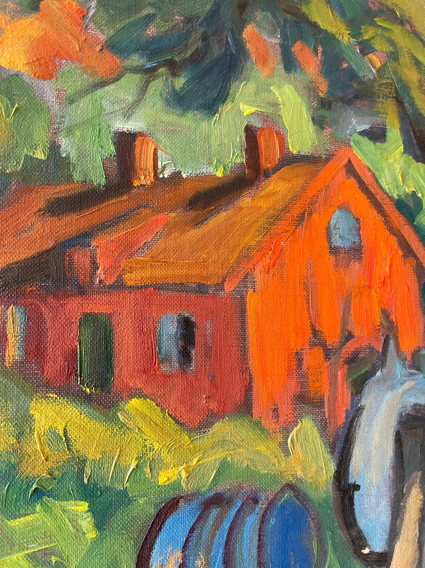RED HOUSES