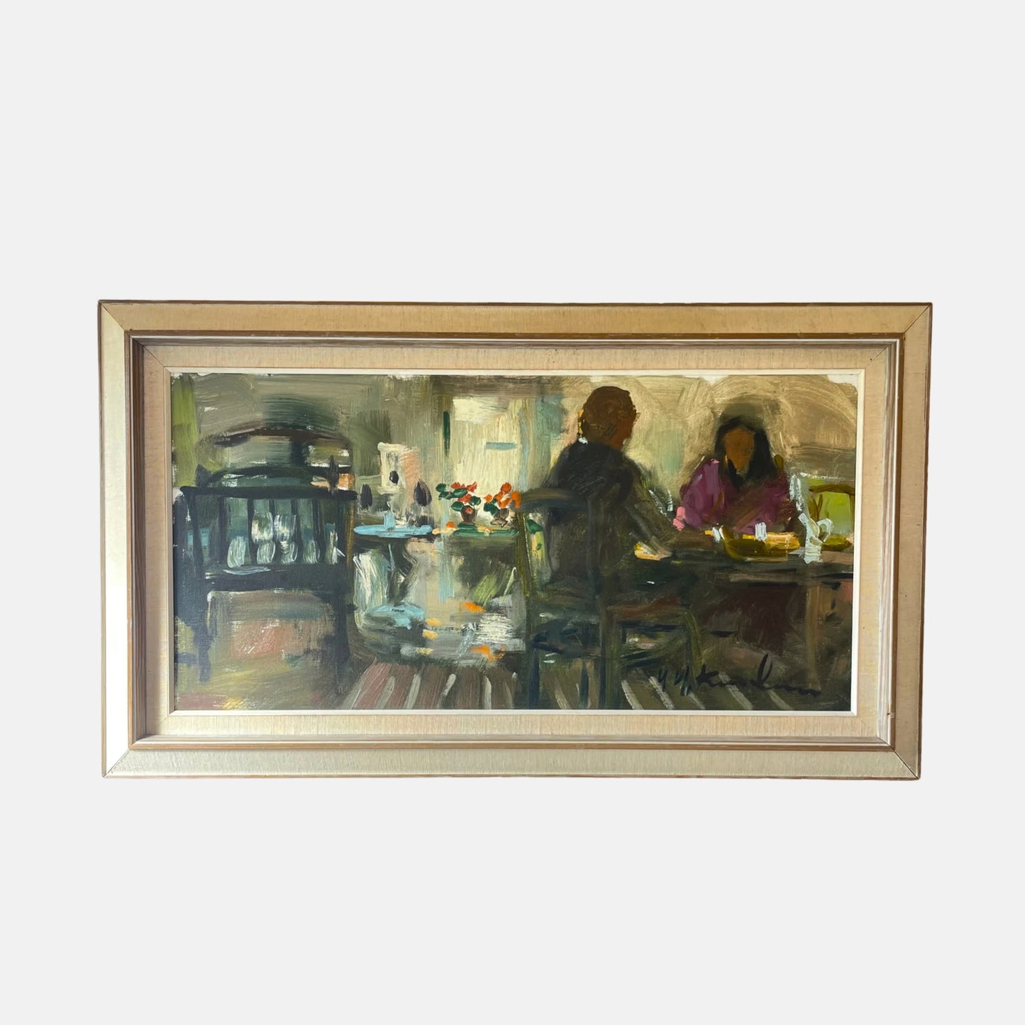 TWO AT THE TABLE