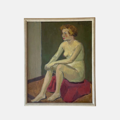 RESERVED: SEATED NUDE