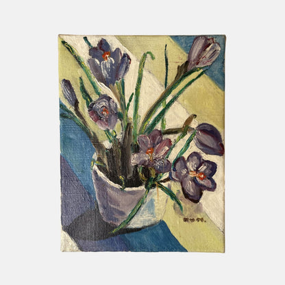PURPLE CROCUSES