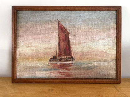 SAILING AT DUSK