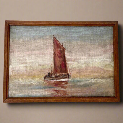 SAILING AT DUSK